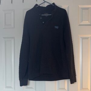 L.L. Bean Charcoal Quilted Jacket